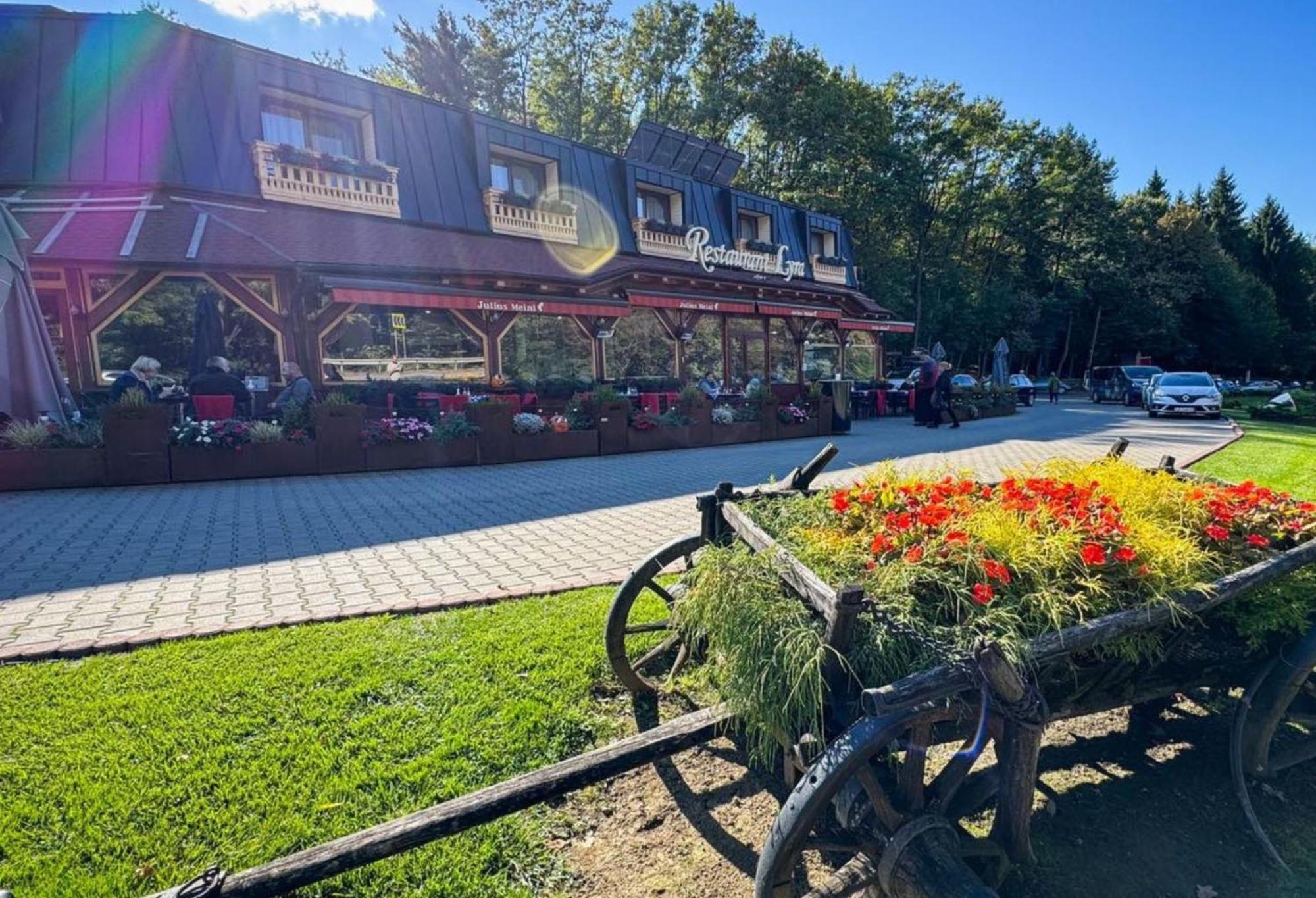 Pensiune Restaurant Lyra Corunca Exterior photo